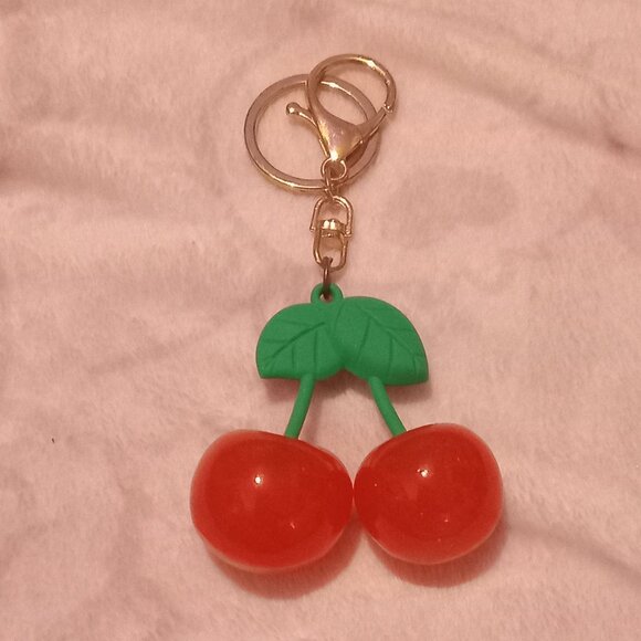 ARDENE - Cherry Keychain - Picture 1 of 1
